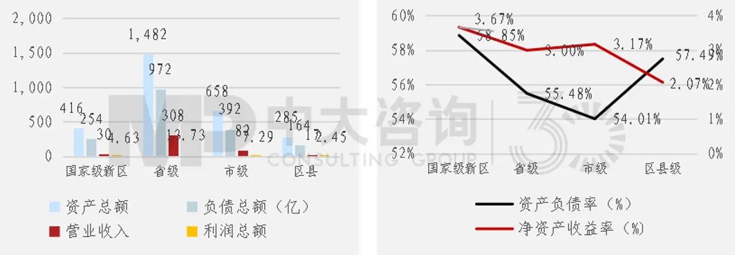 圖4 平臺(tái)公司2020年經(jīng)營(yíng)情況